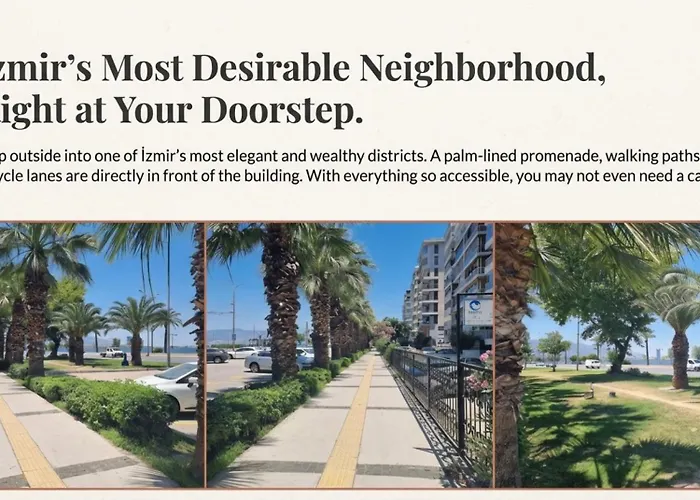 Elegant & Cozy Retreat Home, Center Gem, At The Seaside, Steps From The Tram Apartment Izmir