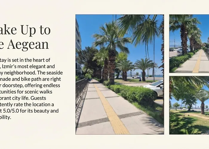 Elegant & Cozy Retreat Home, Center Gem, At The Seaside, Steps From The Tram Izmir